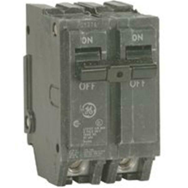 Ge Electric Circuit Breaker, THQL Series 20A, 2 Pole, 120/240V AC 6122022
